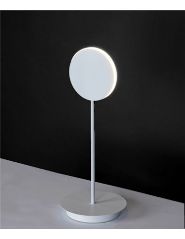 Lámpara de mesa Eclipse 4 – Myo – Diseño minimalista en blanco o negro