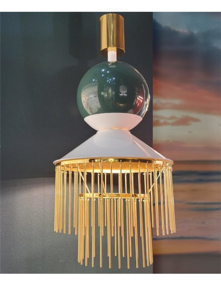 Lámpara de techo colgante Boheme Petit – Myo – Diseño decorativo, lámpara regulable 61 cm