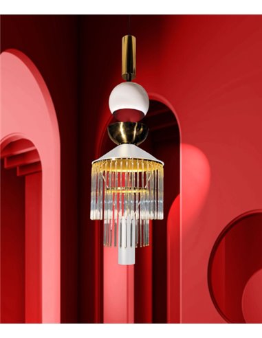Lámpara colgante Boheme Crystal – Myo – Diseño elegante de cristal