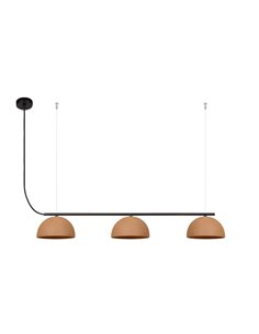 Lámpara de techo Absis Lineal – Luxcambra – Diseño horizontal, diponible en blanco o negro