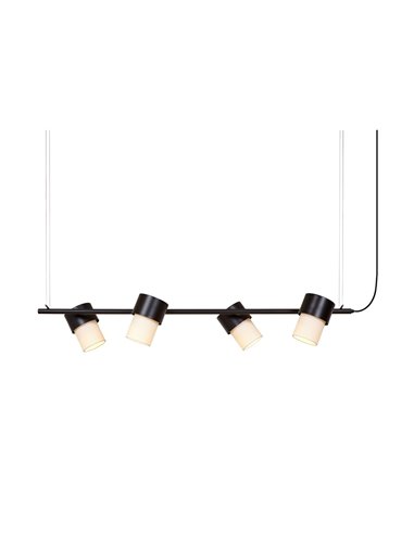 Lámpara colgante Kan C – Luxcambra – Luces orientables, pantallas de cotonet