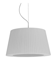 Lámpara colgante Toscana – Luxcambra – Pantalla encintada en blanco, Ø 50 cm 2