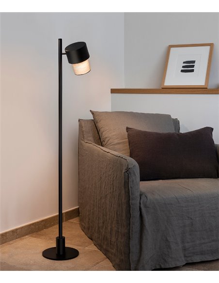 Lámpara de pie Kan – Luxcambra – Pantalla táctil orientable