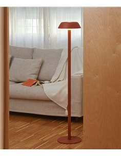 Lámpara de pie Sarria – Luxcambra – Diseño moderno en tres colores, altura: 131 cm