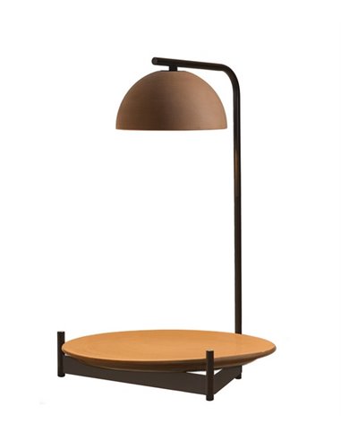Lámpara de mesa Absis – Luxcambra – Lámpara LED, pantalla disponible en 2 colores