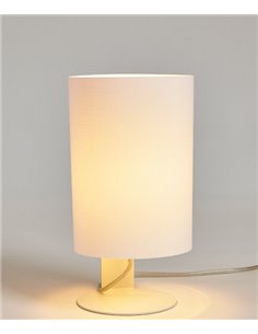 Lámpara de mesa Clipam – Luxcambra – Lámpara decorativa con pantalla de cotonet