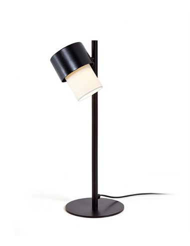 Lámpara de mesa Kan – Luxcambra – Pantalla de cotonet orientable