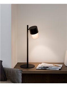 Lámpara de mesa Kan – Luxcambra – Pantalla de cotonet orientable