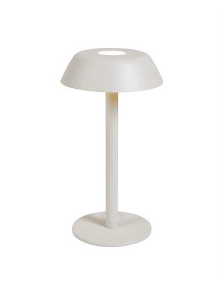 Lámpara de mesa Sarria L – Luxcambra – Diseño moderno en blanco