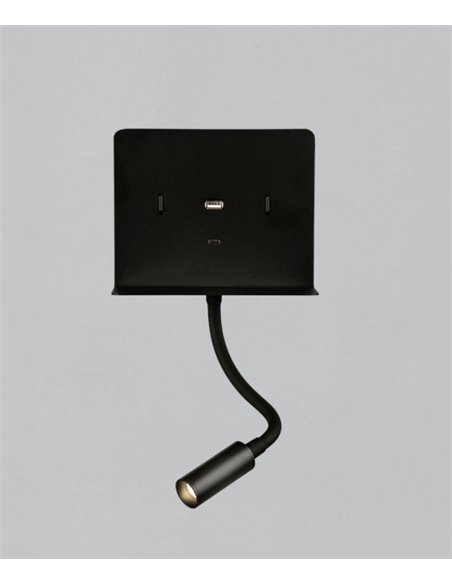 Aplique de Pared Calma - ACB - Lámpara para lectura con USB