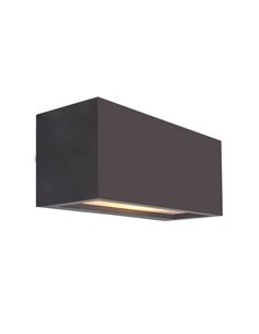 Aplique de exterior Utah – Mantra – Lámpara de pared en gris, blanco o corten 2