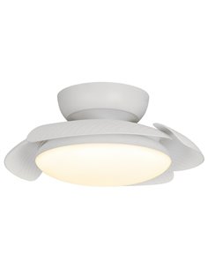 Plafón ventilador Aloha – Mantra – Aspas desplegables, LED regulable