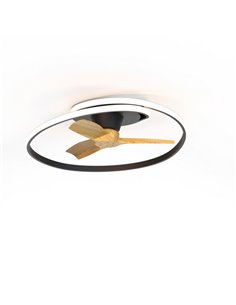 Plafón ventilador Ocean – Mantra – Lámpara regulable, 8 velocidades, mando a distancia