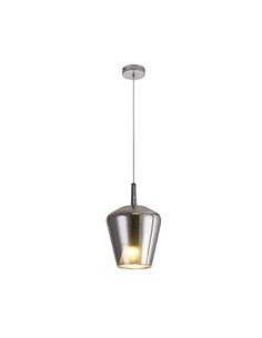 Lámpara de techo Elsa – Mantra – Pantalla de cristal cromo