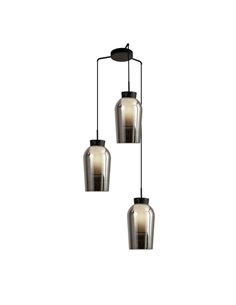 Lámpara colgante Nora – Mantra – Lámpara decorativa con 3 pantallas de cristal 2