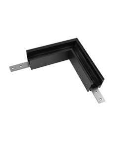 Conexión superior en L 90º Magneto – Mantra – Acabado negro