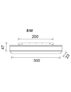 Lámpara para carril Magneto 48V – Mantra – Disponible en 2 tamaños, LED regulable/no regulable 2