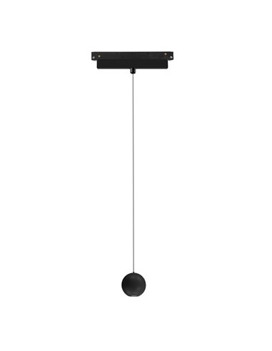 Colgante de techo para carril 48V Magneto – Mantra – Diseño minimalista tipo bola