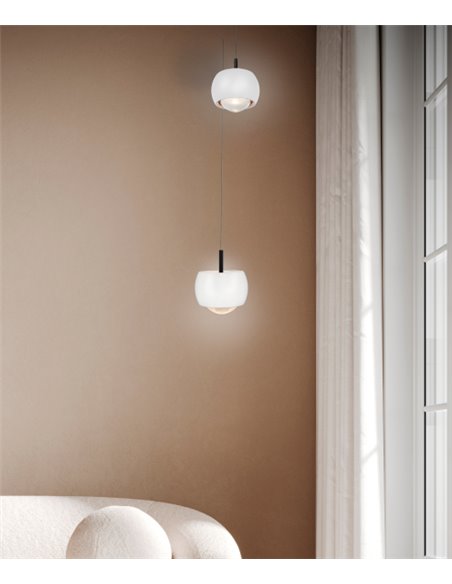 Lámpara colgante Roller – Mantra – Pantalla desplazable, disponible en 5 colores
