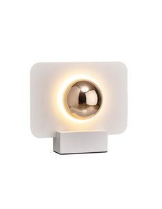 Lámpara de mesa Alba – Mantra – Diseño minimalista en blanco o negro 2