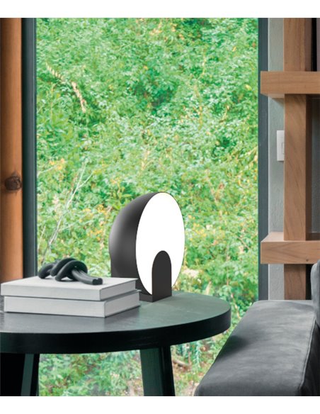 Lámpara de mesa Óculo – Mantra – Disponible en 2 tamaños y 2 colores