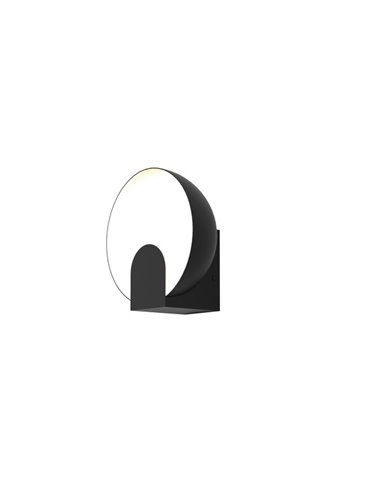 Aplique de pared Óculo – Mantra – Disponible en negro y dorado