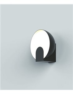 Aplique de pared Óculo – Mantra – Disponible en negro y dorado