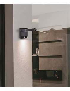 Lámpara de pared de exterior Cooper – Mantra – Aplique en blanco o negro