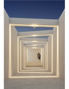 Lámpara de exterior Nik – Beneito & Faure – Lámpara de aluminio LED 3000K/4000K, IP65