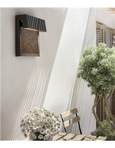 Aplique de Pared Sisal - Bover - Aplique exterior regulable