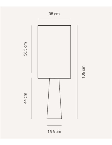 Lámpara de mesa Cielo – Fokobu – Lámpara de madera de abedul