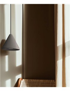 Lámpara colgante Conus – Fokobu – Disponible en madera de abedul o cemento