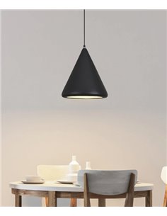 Lámpara colgante Note – Fokobu – Lámpara de cerámica cocida a 900º
