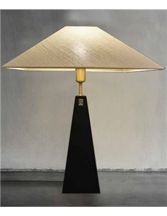 Lámpara de mesa Vega – Fokobu – Lámpara de madera de abedul en 2 acabados