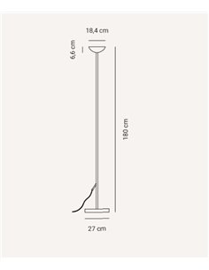 Lámpara de pie Lester – Fokobu – Lámpara minimalista en 2 colores 2