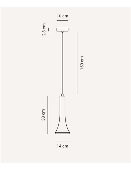 Lámpara colgante Fleche – Fokobu – Lámpara moderna de madera de abedul, disponible en 2 colores