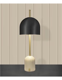 Lámpara de mesa Camila – Fokobu – Lámpara de mármol decorativa, 3 colores