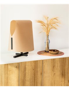 Lámpara de mesa Luang - Faro – Lámpara de papiro en 2 tamaños y colores