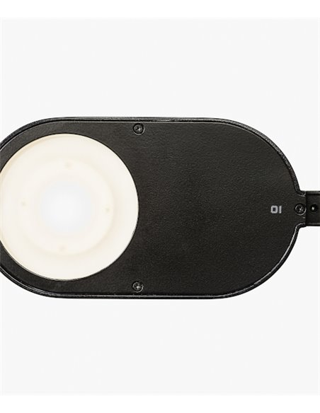 Lámpara de escritorio Inviting – Faro – Lámpara de estudio con cabezal orientable, LED regulable