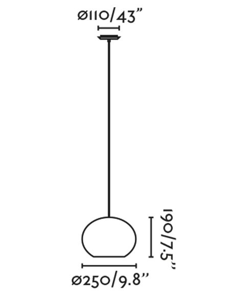 Lámpara colgante Haka - Faro – Pantalla de ratán circular, aspecto natural