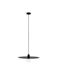 Lámpara colgante Plat - Faro - Lámpara decorativa de acero en blanco o negro 2