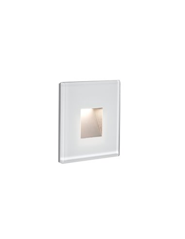 Empotrable de pared de exterior Dart – Faro – Diseño cuadrado en 2 colores