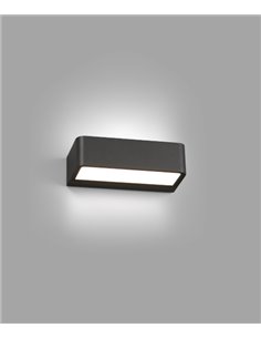 Aplique de pared Takua – Faro – Lámpara de exterior de aluminio en 3 colores