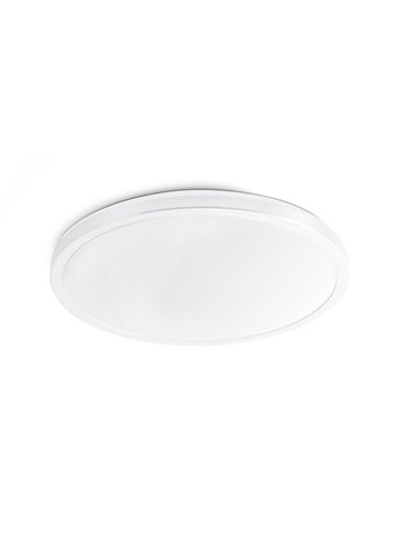 Plafón de techo Ami – Faro – Lámpara LED en blanco o níquel