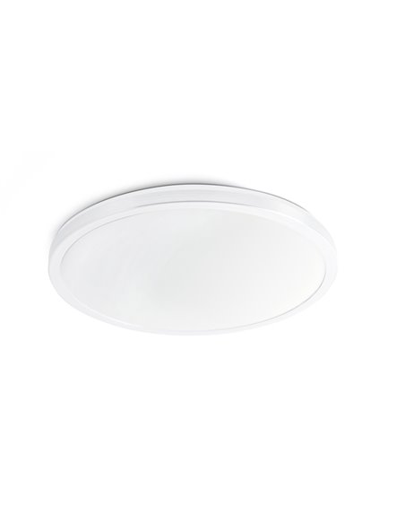 Plafón de techo Ami – Faro – Lámpara LED en blanco o níquel