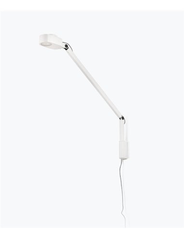 Aplique de pared Inviting – Faro – Lámpara de lectura LED regulable, brazo orientable