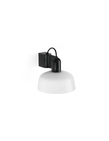 Aplique de pared Tatawin – Faro – Lámpara decorativa en blanco o negro