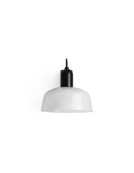 Aplique de pared Tatawin – Faro – Lámpara decorativa en blanco o negro