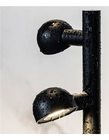 Farola LED de exterior Brot – Faro – Disponible en 2 tamaños, acabado negro Farola LED de exterior Brot – Faro – Disponible en 2 tamaños, acabado negro