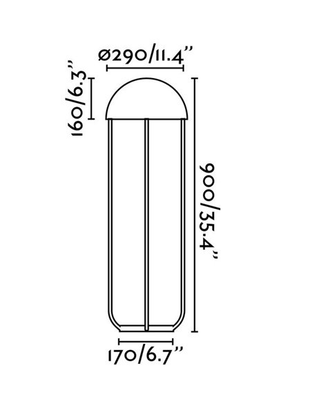 Lámpara de pie Jellyfish - Faro